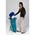 Zusatzbild Müllsackständer VAR Scherenständer mit Fußpedal 120 L blau