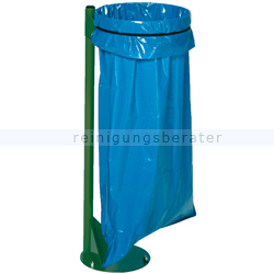 Müllsackständer VAR Standgerät mit Bodenfestigung grün