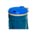 Zusatzbild Müllsackständer VAR WSK Wandgerät zur Wandmontage blau