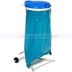 Müllsackständer VAR WSR 120 Müllsackhalter fahrbar blau