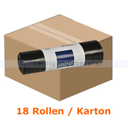 Müllsäcke Abena Saekko Boy 120 L schwarz 10 Stück/Rolle Karton