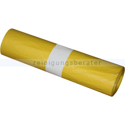 Müllsäcke gelb 70 L 18 my (Typ 20), 50 Stück/Rolle