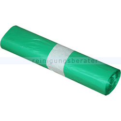 Müllsäcke HT-Säcke grün 70 L 18 my (Typ 20), 50 Stück/Rolle