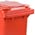 Zusatzbild Mülltonne ESE Kunststoff 120 L rot
