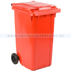 Mülltonne ESE Kunststoff 240 L rot