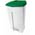 Zusatzbild Mülltonne Orgavente Contiplast fahrbar 120 L weiß-grün
