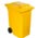 Zusatzbild Mülltonne Orgavente CONTIVIA 2 mobil gelb 360 L