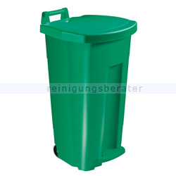 Mülltonne Rossignol Boggy fahrbahr mit Pedal 90 L grün/grün