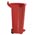 Zusatzbild Mülltonne Rossignol Boggy fahrbahr mit Pedal 90 L rot/rot