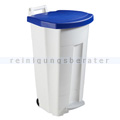Mülltonne Rossignol Fahrbarer Abfallbehälter BOOGY 90 l blau