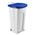 Zusatzbild Mülltonne Rossignol Fahrbarer Abfallbehälter BOOGY 90 l blau