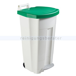 Mülltonne Rossignol Fahrbarer Abfallbehälter BOOGY 90 l grün