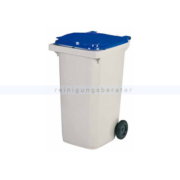 Mülltonne Rossignol Korok 240 L Kunststoff dunkelgrau/blau
