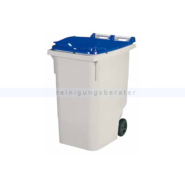 Mülltonne Rossignol Korok 340 L Kunststoff grau/blau