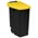 Zusatzbild Mülltonne Rossignol Movatri fahrbar 85 L schwarz/gelb