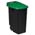 Zusatzbild Mülltonne Rossignol Movatri fahrbar 85 L schwarz/grün