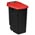 Zusatzbild Mülltonne Rossignol Movatri fahrbar 85 L schwarz/rot