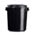 Zusatzbild Mülltonne Rossignol Müllbehälter Bazi schwarz 50 L