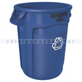 Mülltonne Rubbermaid Brute Container 121 L blau