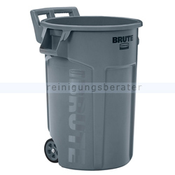 Mülltonne Rubbermaid Brute Container mit Rädern 166,5 L grau