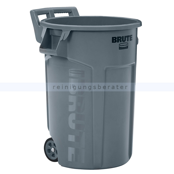 Mülltonne Rubbermaid Brute Container mit Rädern 166,5 L grau