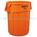 Mülltonne Rubbermaid Brute Utility rund 166,5 L orange