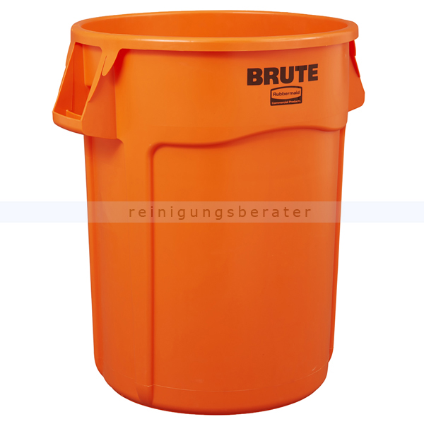 Mülltonne Rubbermaid Brute Utility rund 166,5 L orange