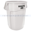 Mülltonne Rubbermaid Brute Utility rund 166,5 L Weiß