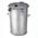 Zusatzbild Mülltonne stahlverzinkter Abfallbehälter 110 L verzinkt