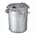 Zusatzbild Mülltonne stahlverzinkter Abfallbehälter 70 L verzinkt