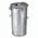 Zusatzbild Mülltonne stahlverzinkter Abfallbehälter 90 L verzinkt