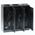 Zusatzbild Mülltrennsystem Bica 875 Sortieranlage schwarz 3 x 45 L