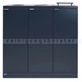 Mülltrennsystem Bica 875 Sortieranlage schwarz 3 x 65 L