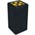 Zusatzbild Mülltrennsystem BrickBin Bechersammler schwarz gelb 65 L