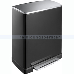 Mülltrennsystem EKO E-Cube Recycling 28 plus 18 L schwarz