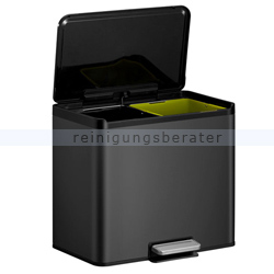 Mülltrennsystem EKO Essential Recycler 2 x 15 L schwarz