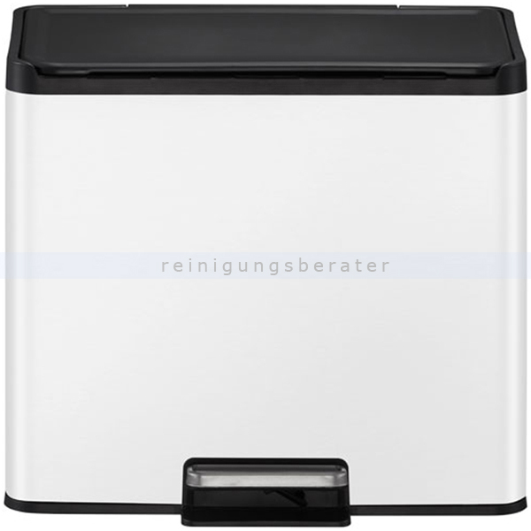 Mülltrennsystem EKO Essential Recycler 2 x 15 L weiß