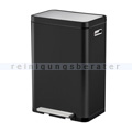 Mülltrennsystem EKO X-Cube Tretmülleimer schwarz 2 x 20 L