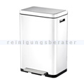 Mülltrennsystem EKO X-Cube Tretmülleimer weiß 2 x 20 L