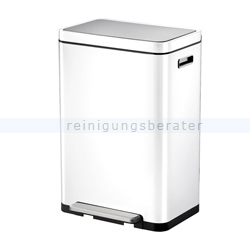 Mülltrennsystem EKO X-Cube Tretmülleimer weiß 2 x 20 L