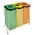 Zusatzbild Mülltrennsystem EKOthinks Müllsackständer 3-fach