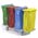 Zusatzbild Mülltrennsystem Floorstar Abfallwagen TW 4 SOLID