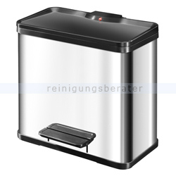 Mülltrennsystem Hailo Trento Öko Trio 33 3x11 L Edelstahl