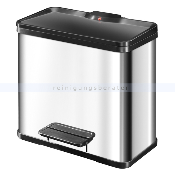 Mülltrennsystem Hailo Trento Öko Trio 33 3x11 L Edelstahl