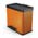 Zusatzbild Mülltrennsystem Hailo Trento Öko Trio 33 3x11 L Mandarine