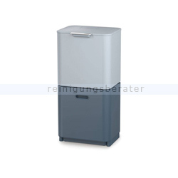 Mülltrennsystem Intelligent Waste Totem Recycler blau