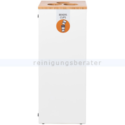 Mülltrennsystem Lune Paxa Large Bechersammler 65 L weiß