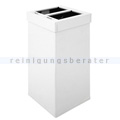 Mülltrennsystem Mülleimer Carro Mix 2 x 52,5 L weiß