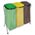Zusatzbild Mülltrennsystem Nölle Müllsackständer 3-fach