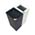 Zusatzbild Mülltrennsystem RecycloFlex Abfallbehälter 60 L schwarz
